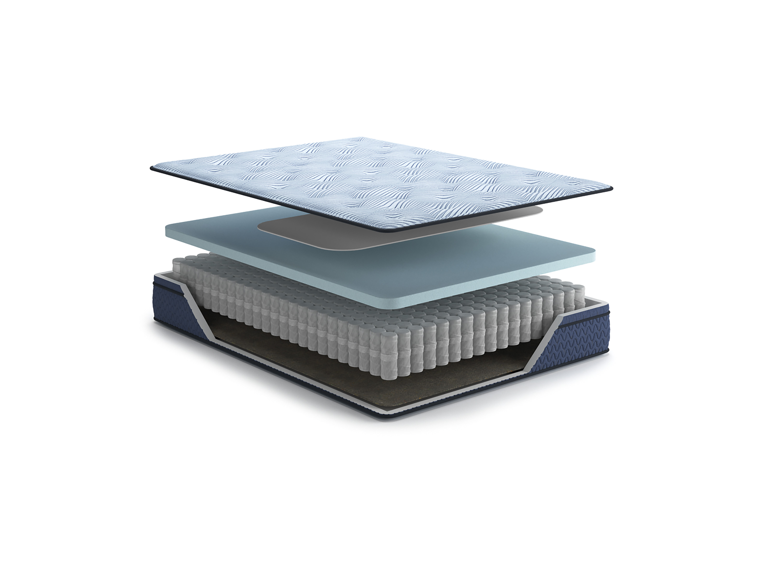 Image of a plush, affordable twin mattress from Superior Rent to Own